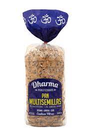 PAN LACTAL DHARMA 380 GRS  MULTI SEMILLAS